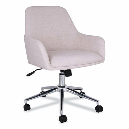 KD VESTIDOR 20.71 x 24.57 x 24.76 in. Mid Century Task Chair, Beige KD3201024